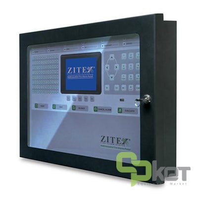 کنترل پنل اعلام حریق آدرس پذیر 1 لوپ زیتکس مدل ZX-P 1000 AD 1L-slide