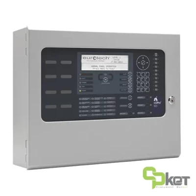 کنترل پنل اعلام حریق آدرس پذیر 1-2 لوپ یوروتک مدل EUR-5202N