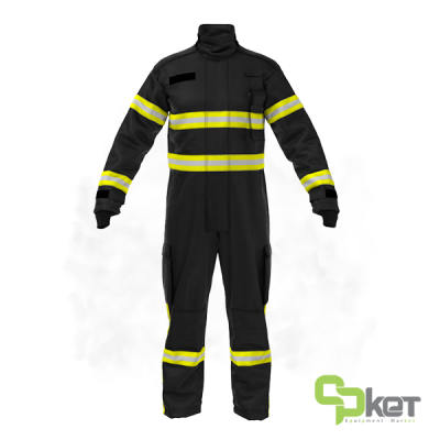 لباس عملیاتی آتش نشانی سرهمی آی اس تی مدل FYRPRO XPERT-C
