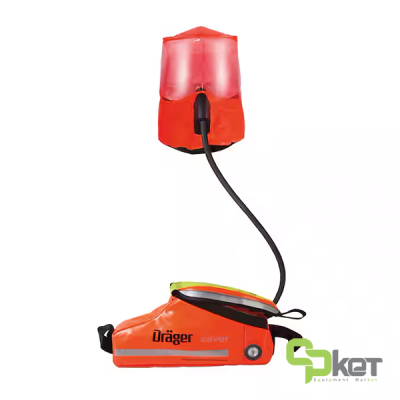 دستگاه تنفسی فرار اضطراری دراگر سری Saver CF N (NIOSH) مدل Saver CF15 N