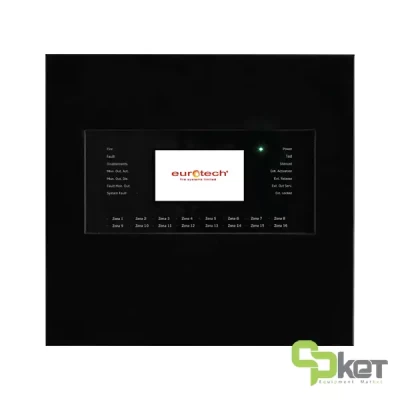 کنترل پنل اعلام حریق آدرس پذیر 1 لوپ یوروتک مدل Toccare Lite