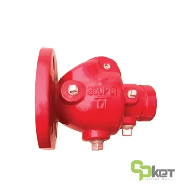 شیر یکطرفه نوسانی شیار-فلنج دار 350PSI کانفایر مدل MH-XQH-350FG-A