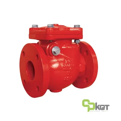 شیر یکطرفه نوسانی فلنج دار 300PSI کانفایر مدل MH-XQH-300