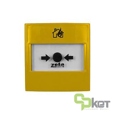 قیمت شستی اعلام حریق متعارفی زتا مدل ZT-CP4/WP/Y