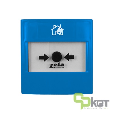 قیمت شستی اعلام حریق متعارفی زتا مدل ZT-CP4/WP/B