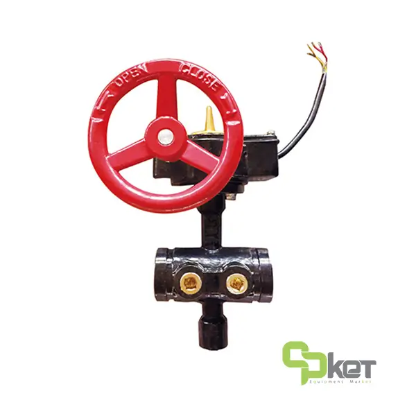 قیمت شیر پروانه ای Groove*Groove گیربکس دار 175PSI کانفایر مدل HGD-381X