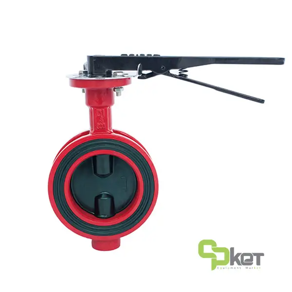 قیمت شیر پروانه ای ویفری اهرم دار 300PSI کانفایر مدل WD-371L
