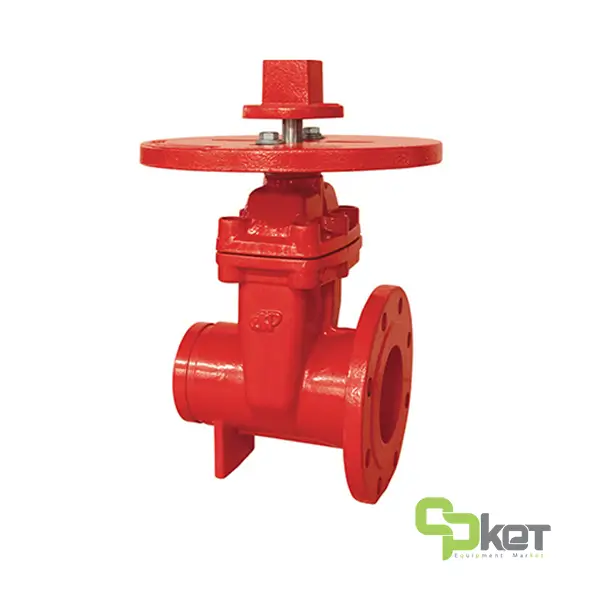 قیمت شیر دروازه ای فلنج-شیاردار 200PSI NRS کانفایر مدل Z485