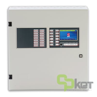 قیمت کنترل پنل اعلام حریق آدرس پذیر 4 لوپ سی تک سری ZFP مدل ZFP4/20/X دارای نمایشگر 20 زون و پرینتر