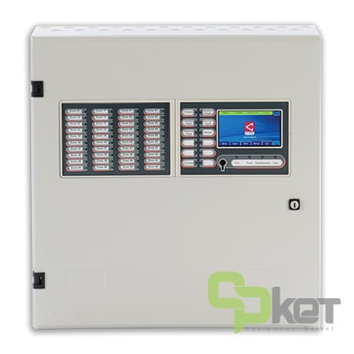قیمت کنترل پنل اعلام حریق آدرس پذیر 2 لوپ سی تک سری ZFP مدل ZFP2/40/X دارای نمایشگر 40 زون