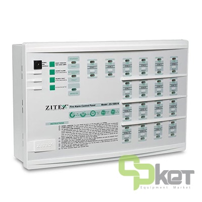 قیمت کنترل پنل اعلام حریق متعارفی 18 زون زیتکس مدل ZX-1800-18