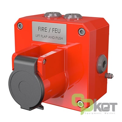 قیمت شستی اعلام حریق ضد انفجار E2S سری GNExCP7-PT مدل GNExCP7PTDPLAS1A1RN
