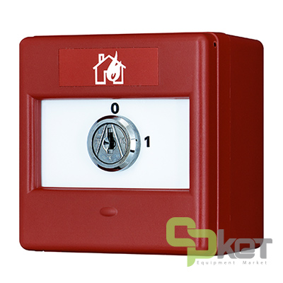 قیمت شستی اعلام حریق متعارفی فولئون CXK/2/R/BB/4T مدل Key Switch
