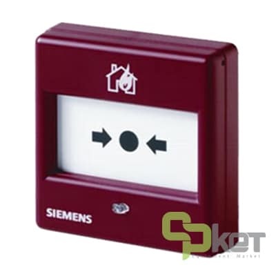 قیمت شستی اعلام حریق متعارفی زیمنس FDM1101A-RG مدل AlgoRex/Synova/Cerberus FIT