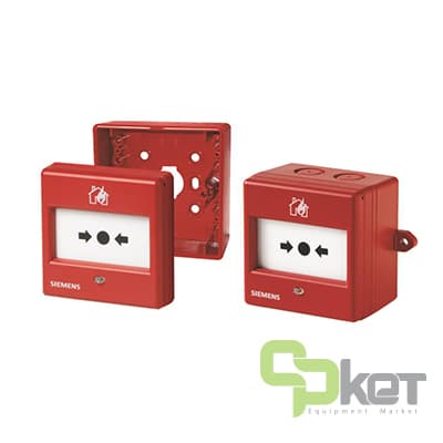 قیمت شستی اعلام حریق آدرس پذیر زیمنس FDM226-RP مدل Sinteso Cerberus PRO