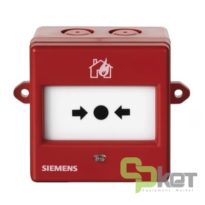 قیمت شستی اعلام حریق آدرس پذیر زیمنس Sinteso Cerberus PRO مدل FDM226-RG